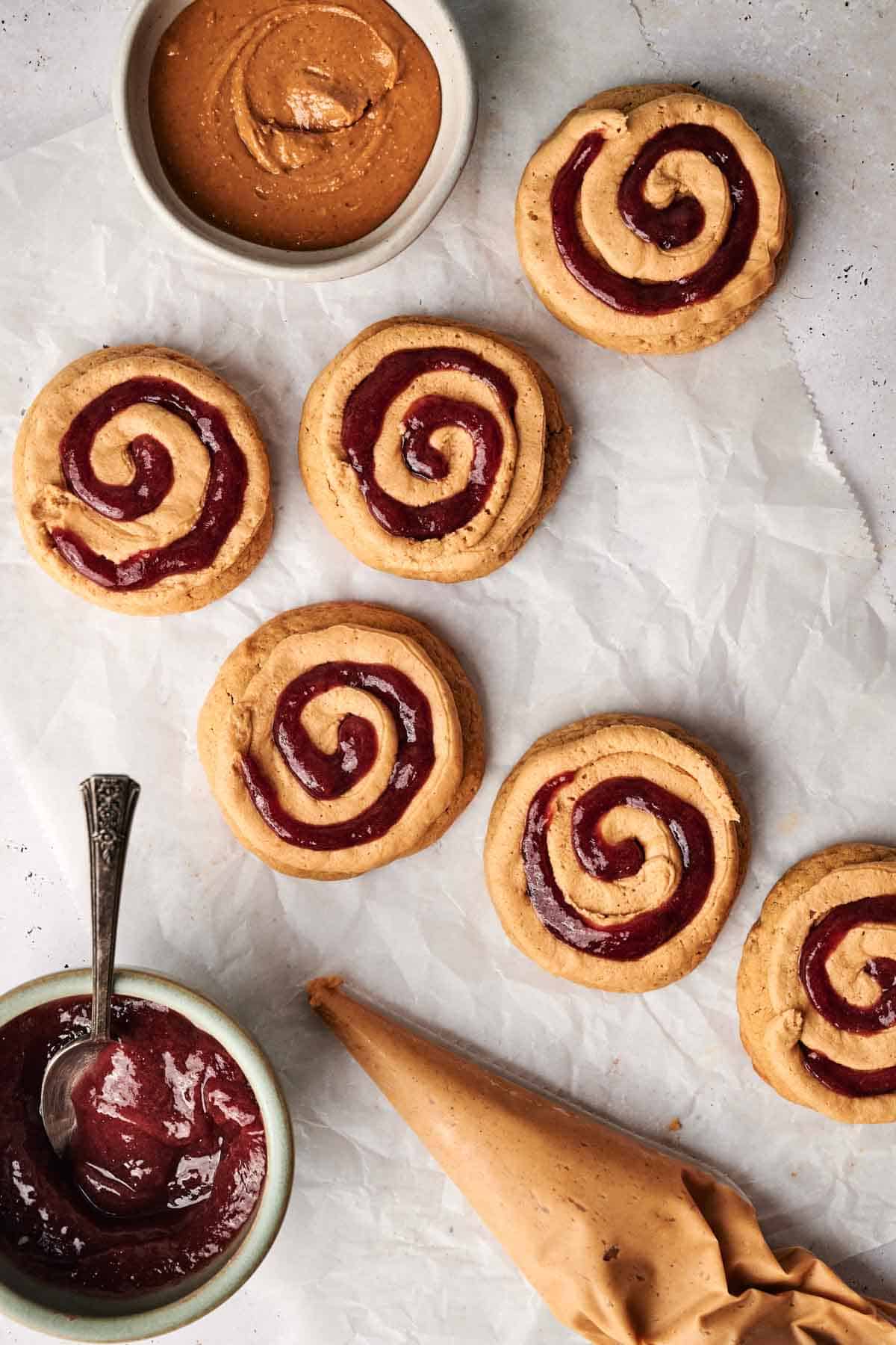 Copycat Crumbl Peanut Butter and Jelly Cookie Recipe - Pocket Friendly ...