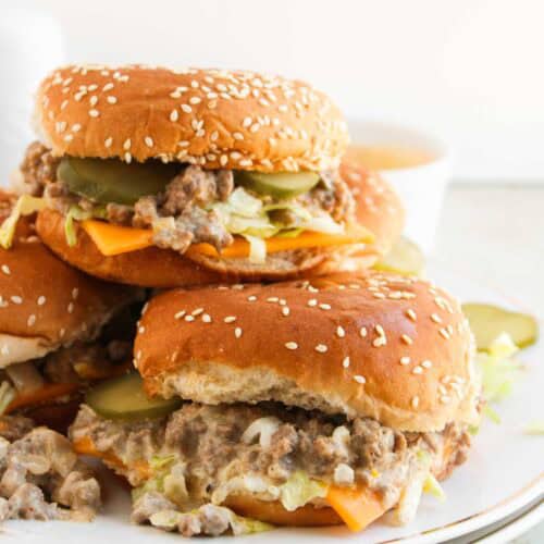 Big Mac Sloppy Joes Recipe - Pocket Friendly Recipes